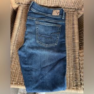 American eagle kick boot stretch jeans size 12 short